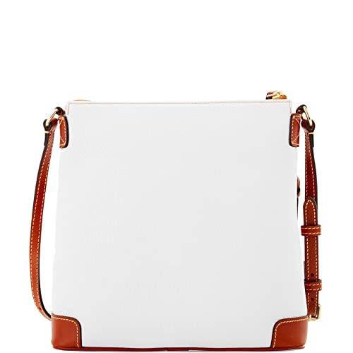 Dooney & Bourke Handbag, Pebble Grain Crossbody - White #TOP3