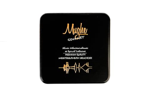 Mughe Gourmet Baklava Sortiment Elegant Geschenkbox - Baklawa Kleine mundgerechte Dessertgeschenke - 250g/9oz - Perfekt für Geburtstag, Weihnachten, Eid, Vatertag und mehr