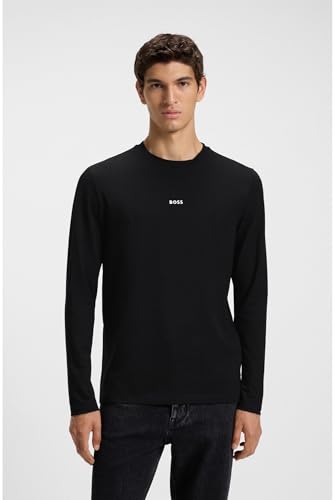 BOSS Herren Tchark T Shirt, Black1, 3XL EU – Ansicht 4