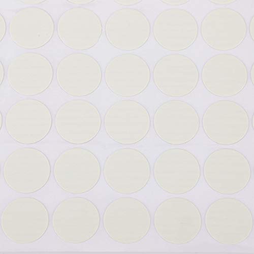 Image of uxcell Furniture Desk Table Self-Adhesive Screw Hole Covers Stickers 54 in 1 Beige