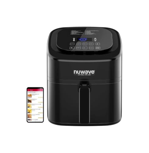 Image of Nuwave Brio 6QT Air Fryer, Removable Divider, 10-in-1, 50°F–400°F, 37016V03