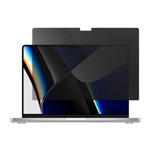 Image of OJOS Privacy Screen Protector for MacBook Air 13.6 inch (2026-2022) with (M5 M4 M3 M2) Chip A3449 A3240 A3113 A2681 - Anti-Spy, Light Filter, UV Protection Anti-Glare Protector, Scratch-Resistant Film, Privacy Filter Shield-Matte
