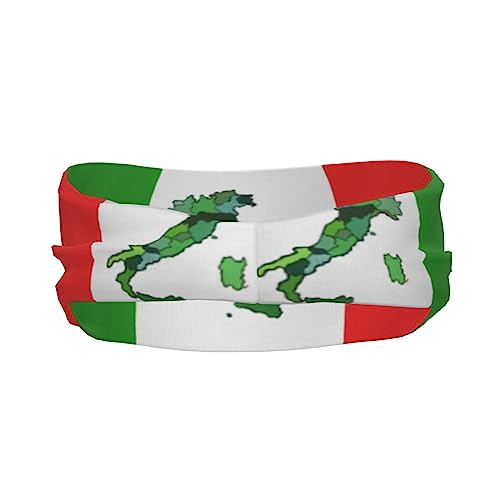 Image of Cute Flag Headbands Women Men Flag Sweatband Sports Headband for Running, Cycling, Yoga Gym, Working Out