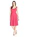 Lark & Ro Women's Sleeveless Vintage-Inspired Midi Soft Flare Dress