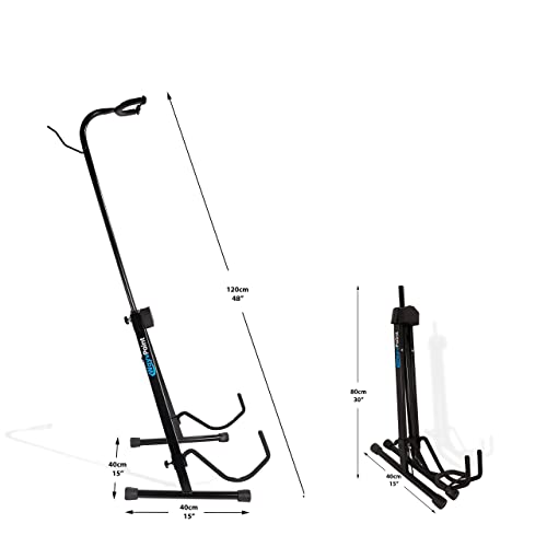 WayvPoint Cello Stand - Adjustable and Foldable with Hook for Bow - Compatible Upright Bass/Guitar Instrument Stand - Complete with XL Microfiber Cloth - Thumbnail 7