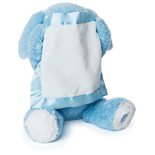Gund Peek-A-Boo Furry Friends Animated Peek-A-Boo Puppy Plush, Blue, 10" #TOP2