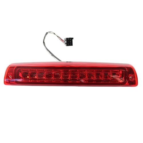 Luz Freno Trasera Lámpara luz Freno Adicional Montaje Alto para Coche, Tercera luz Freno Adicional para Ram 1500, 2500, 3500, 1994-1999, 2000, 2001, 2002