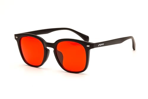 GEIFER Gafas Filtro Luz Azul para Hombre Mujer Biohaking - Gafas Bloqueadoras Luz Azul para Ordenador - Bloqueo Anti Luz Azul - Mejora Calidad del Sueño y Alcanza tu Mejor Version (Noche 1)