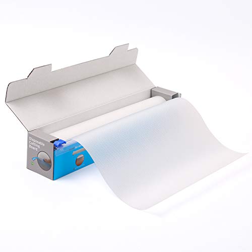 Redvigh Disposable Plastic Cutting Boards For Kitchen & Outdoor, Cooking Prep, Camping, BBQs, Traveling or Kitchen – Easy To Use Flexible Cutting Board Sheets With Built In Sliding Cutter 9.83 