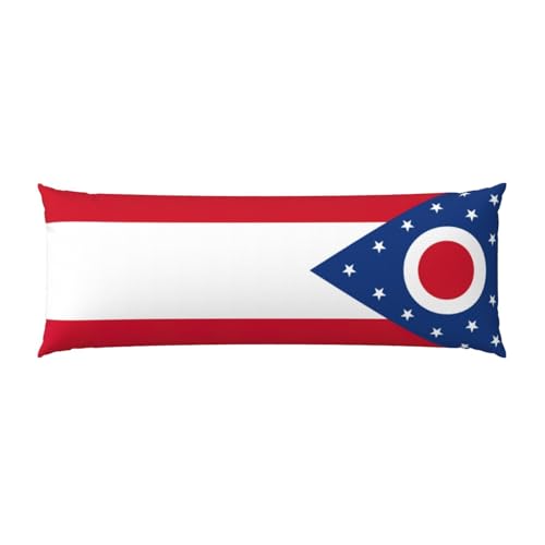 Housse de coussin de corps Ohio en tissu ultra doux esthétique