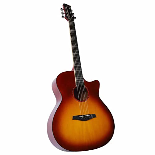 Guitare Folk 41 Pouces, Son Plus Riche, Texture Fine, Surface Miroir, Guitare Acoustique, Cadeau, Faible Pression avec Chiffon de Nettoyage pour Voyage pour Adultes (Couleur du coucher du soleil) - Les Beatles, Paul McCartney, John Lennon, RIngo Starr, George Harrison Guitare Folk 41 Pouces, Son Plus Riche, Texture Fine, Surface Miroir, Guitare Acoustique, Cadeau, Faible Pression avec Chiffon de Nettoyage pour Voyage pour Adultes (Couleur du coucher du soleil)