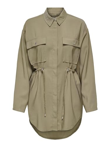 ONLY Onlnadine Utility Jacket Femme Veste Légère Contre le Vent