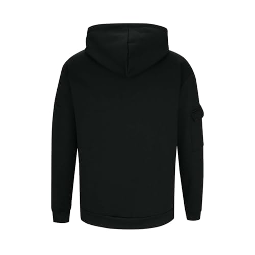 Sweatshirts for Men Tactical Hoodies Full Zipper Loose Fit Casual Pullover Tops Hoodie Workout Outfits with Pockets3