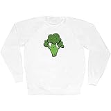 Azeeda Groß 'Brokkoli' Unisex Sweatshirt/Pullover (SW00084555)