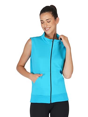 Image of UZARUS Women's Half Sleeves Cotton Fleece Premium Jacket
