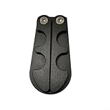 Billardausrüstung zusammenklappbarer Halter für vier Billardqueues aus Metall (schwarz)