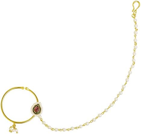 Accessher Kundan Nose pins