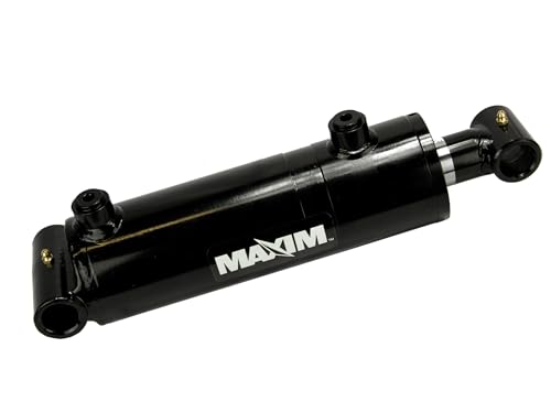 Maxim WT Welded Cylinder: 5 Bore x 42 Stroke, 3000 PSI, 2.5" Rod Diameter with 3/4" NPT Port Size, Retracted: 53.00 and Extended Length: 95.00, 1.5" Pin Dia., 216561