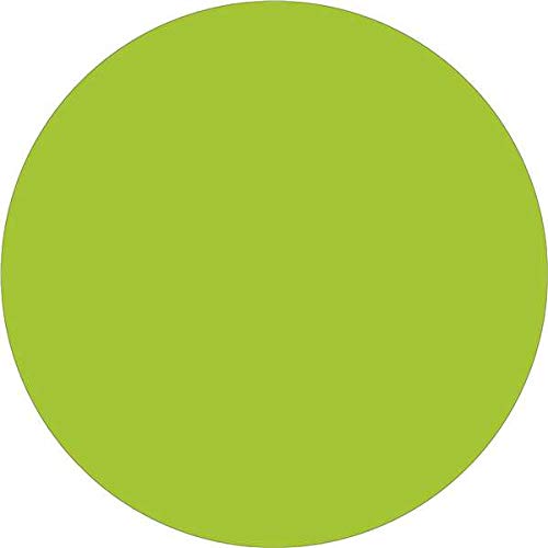 Tape Logic DL1388FG Removable Labels, 3/4" Circles, Fluorescent Green, 500 Per Roll