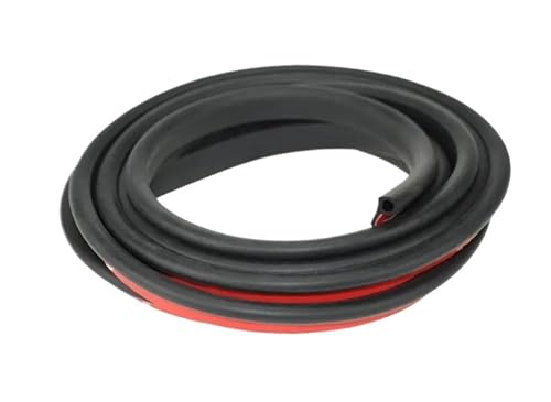 NXEYO P Type Car Door Seal Strip Rubber Weather Stripping Anti-dust Engine Cover Seal Edge Trim Soundproofing Seals Car Accessories