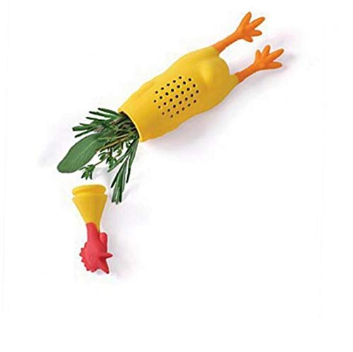 AYRSJCL Crock Poulet aux Herbes Infuser Salubrité des Aliments Silicone Herb Infuser Bouquet Garni Cocottes Soupes ragoûts Outils de Cuisine