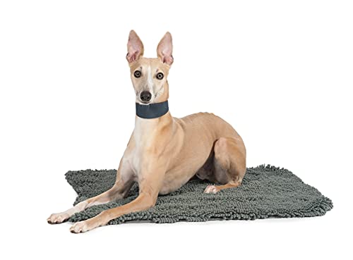 Ancol Timberwolf Whippet-Hundehalsband aus Leder, genarbtes Zaumzeug, bequem, langlebig, Haustier-Trainingszubehör, 30–34 cm