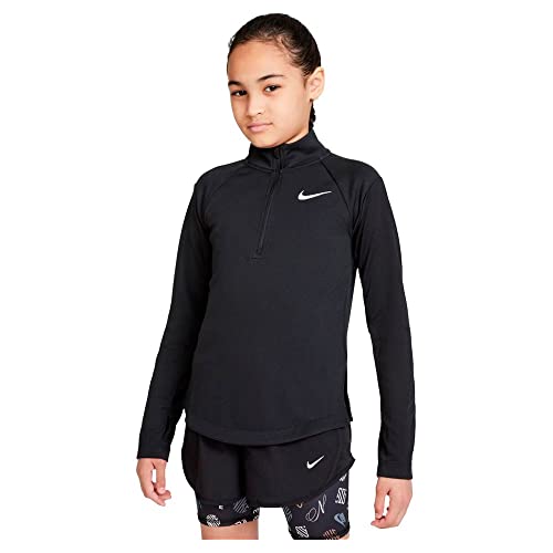 Nike Girl's Dri-FIT™ Long Sleeve 1/2 Zip Top (Little Kids/Big Kids)