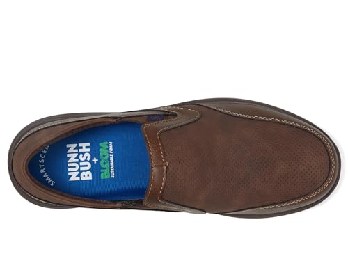 Image of Nunn Bush Conway EZ Moccasin Toe Slip-On Easy Slip-in Loafer