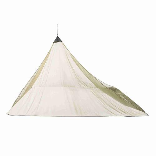 ZASCHMOY Mosquitera para Acampar, Red Triangular para Insectos Al Aire Libre con Bolsa de Transporte para un Uso, Tienda de Campaña de Malla Ligera y Transpirable para Acampar y