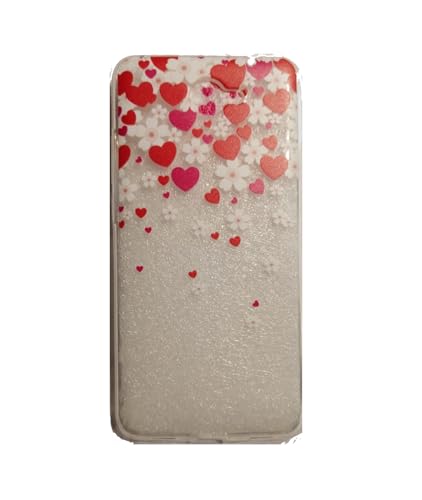 compatibile con HUAWEI Y7 TRT-LX1 / NOVA LITE+ / NOVA LITE PLUS TRT-L01 (5.5) Custodia COVER case GEL silicone tpu morbida fantasia fondo TRASPARENTE + PELLICOLA vetro TEMPERATO antiurto