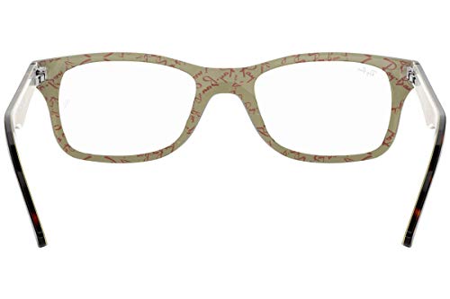 Image of Ray-Ban unisex-adult Rx5228 Square Prescription Eyeglass Frames