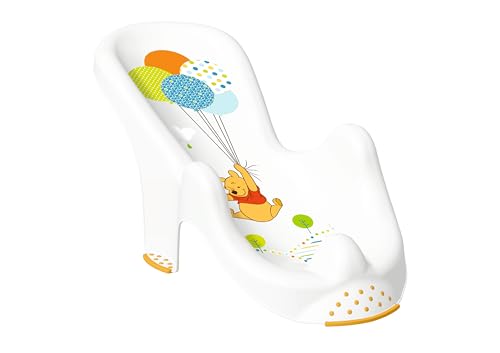 Anatomischer Babybadesitz Winnie weiß Badesitz Baby Badewannensitz