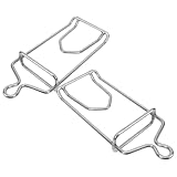 Luxshiny 2stücke Edelstahl Fleisch Haken Für Geflügel Und Schweinefleisch Zum Aufhängen in Schlachthöfen Und Fleischverarbeitungsbetrieben Inklusive Werkzeughaken Und Aufhängehaken