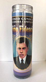 Nio Fidencio 7-Day Glass Candle Purple