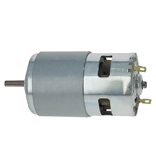 Image of Fielect DC Motor 24V 20000RPM 0.5A Micro Motor Mini Motor Electric Motor Round Shaft for RC Boat Toys Model DIY Hobby, 795 Type, 1Pcs