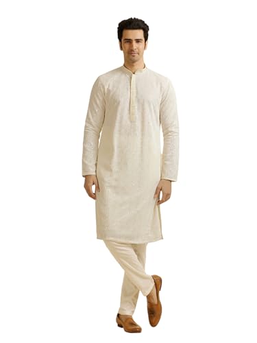 Kurta brodé Manyavar pour mariage oriental et fêtes traditionnelles