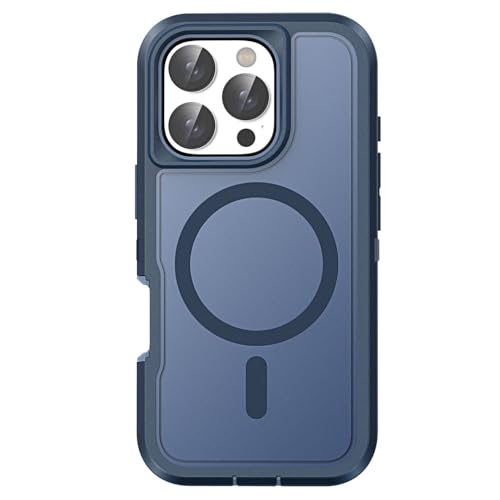 AICase iPhone 16 Pro Max Case[Compatible with Magsafe],Magnetic Heavy Duty Drop Protection Full Body Rugged Shockproof/Dust Proof Military Protective Tough Durable for iPhone 16 Pro Max 6.9"_3 - image 8