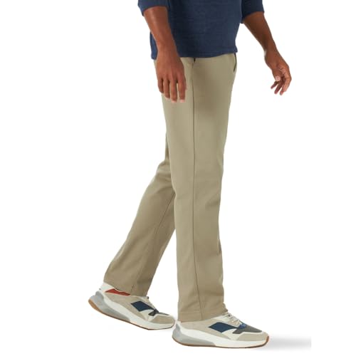 Lee Men's Extreme Motion Flat Front Relaxed Taper Pant2