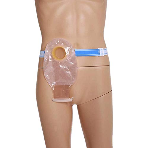IBOWZ Stoma-Gürtel Ostomie Gürtel Zweiteiliger Stomabeutel, Stoma-Öffnungsbindegürtel, Stoma-Hernien-Stützbandage, Bauchband für Männer und Frauen für Kolostomie, 5 Stück, leicht zu zerlegen