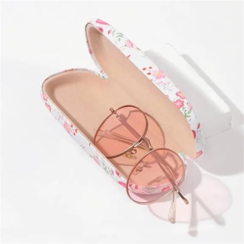 Étui à lunettes fleurs rigide avec protection contre la pression - 6
