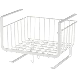 Estanteria Ganchos Debajo del Estante Cesta Gabinete de Cocina con Ganchos Colgando Debajo del Estante Cesta de Almacenamiento Organizador de Gabinete de Cocina Estante de Almacenamiento Ahorro de Espacio para(#2)