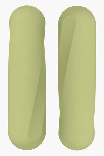 OMNANA HEROBAR Silikonhanteln 2er Set (2x0.5 kg / 2x1 kg / 2x2 kg) Pilates Kurzhanteln Kleine Hanteln für Krafttraining Yoga & Home Workout Rutschfestes Hantelset für Fitnesstraining