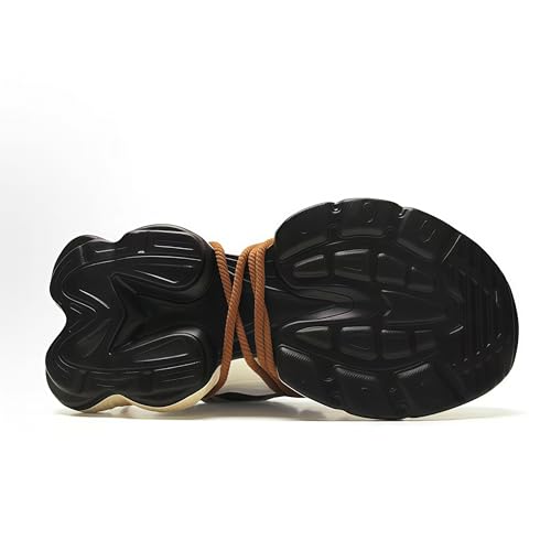 Fashion Y2K Women’s Platform Chunky Sneakers Breathable Lightweight Height Increasing Footwear Unisex Casual Walking Skate Shoes3