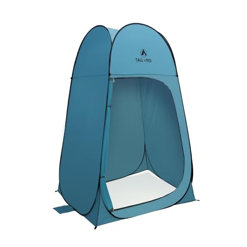 GigaTent Tall ‘N’ Big Pop Up Pod Carpa de Cambio Portátil – Ducha Portátil para Exteriores, Baño de Campamento, Refugio para Lluvia – Ligera y Resistente, Fácil de Instalar miniatura 3
