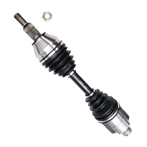 Image of Detroit Axle - 4WD Front 2pc CV Axle Kit for 02-05 Dodge Ram 1500, CV Axle Lower Ball Joint 2002 2003 2004 2005 Replacement