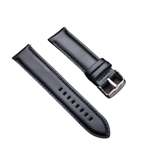 Bracelet de montre cuir véritable noir 22mm montre Daniel Wellington accessoire DW universel