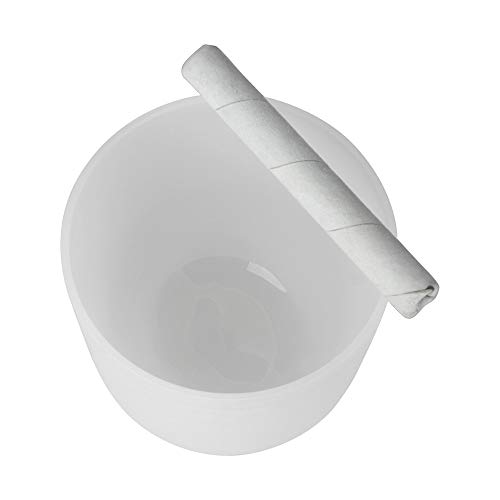 Moniss 8 Polegadas Tigela De Canto B Nota Com O-Ring De Mala E Borracha Para Meditação De Cura Music