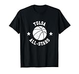 Tulsa Vintage All-Stars Retro 80s Basketball T-Shirt
