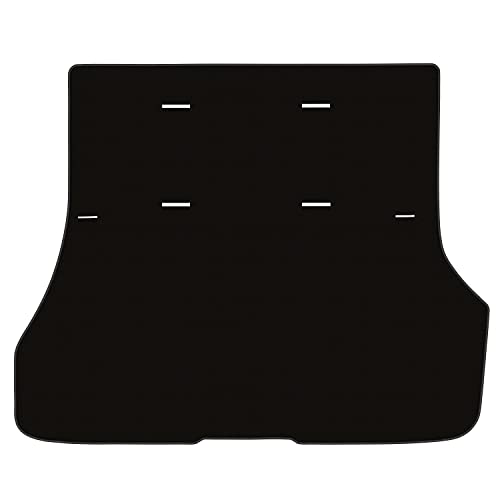 Aviles 新型 セレナ C28 ラゲッジマット フロアマット トランクマット【16色から選択】(01:ガソリン・e-POWER, 01:無地×ブラック)