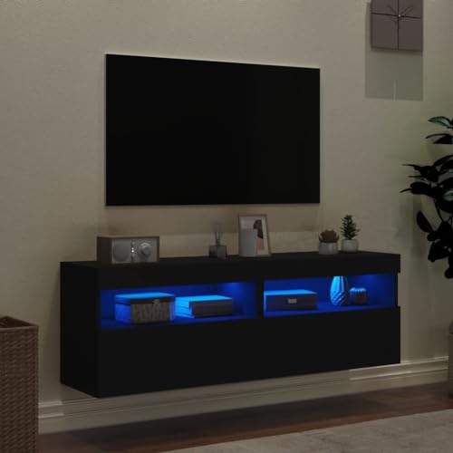 Meuble TV mural compact pour optimiser le rangement des petits salons - 5